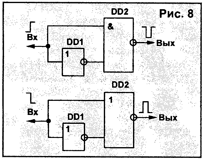 Формирователь импульсов схема
